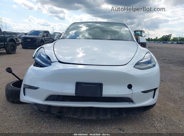 5YJYGDEE5MF306144 2021 TESLA MODEL Y White Dashboard view