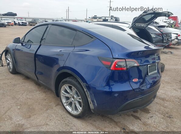 5YJYGDEE6MF078624 2021 TESLA MODEL Y Blue Задня ліва чверть