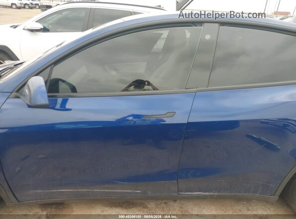 5YJYGDEE6MF078624 2021 TESLA MODEL Y Blue Панорамний вид салону 360°