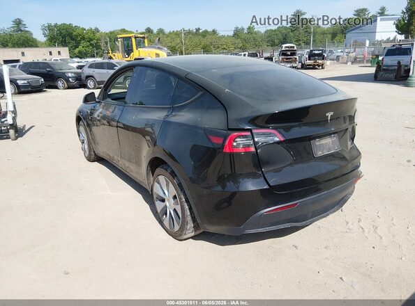5YJYGDEE6MF131662 2021 TESLA MODEL Y Black უკანა მარცხენა