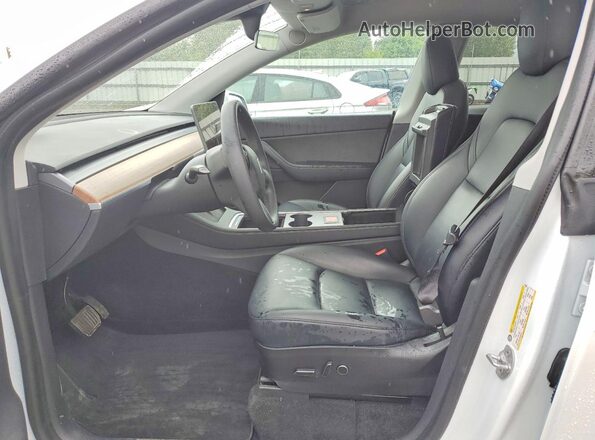 5YJYGDEE6MF143827 2021 TESLA MODEL White Սալոնի դիմացի տեսք