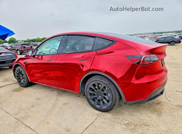 5YJYGDEE6MF230773 2021 TESLA MODEL Red Հետևի ձախ