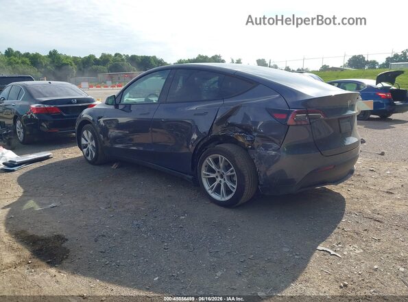 5YJYGDEE6MF233494 2021 TESLA MODEL Y Gray Հետևի ձախ