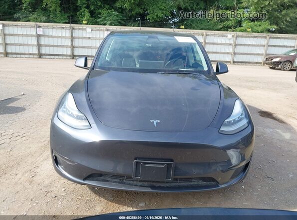 5YJYGDEE6MF233494 2021 TESLA MODEL Y Gray Սարքավորումների վահանակի տեսք