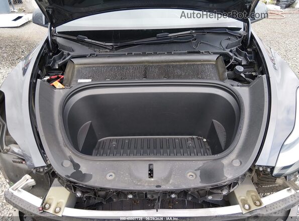5YJYGDEE6MF275020 2021 TESLA MODEL Y Gray Widok z tyłu