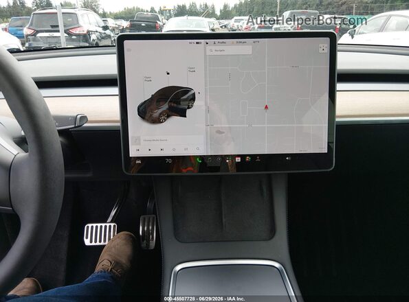 5YJYGDEE6MF275020 2021 TESLA MODEL Y Gray 
