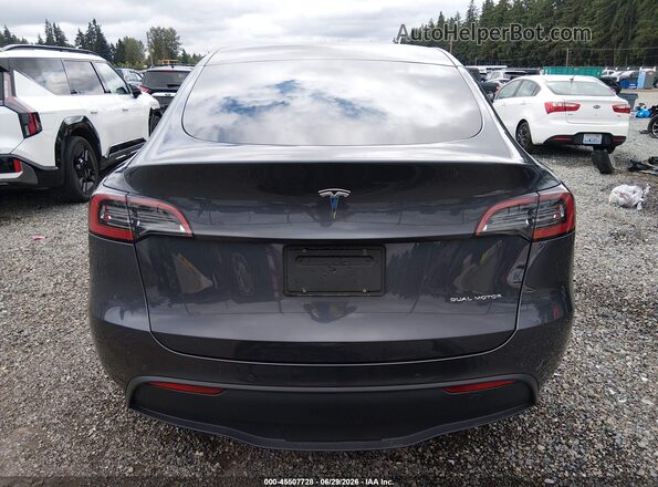 5YJYGDEE6MF275020 2021 TESLA MODEL Y Gray 