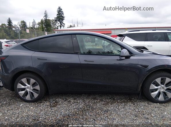 5YJYGDEE6MF275020 2021 TESLA MODEL Y Gray Widok wnętrza 360 stopni