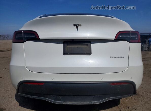 5YJYGDEE6MF294571 2021 TESLA MODEL White Vista trasera