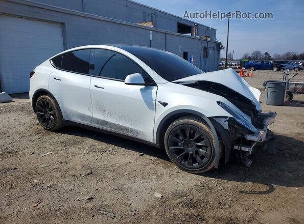 5YJYGDEE6MF294571 2021 TESLA MODEL White Delantero derecho
