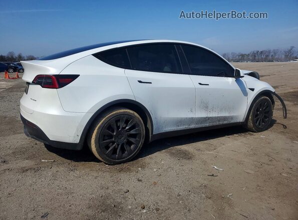5YJYGDEE6MF294571 2021 TESLA MODEL White Trasero derecho