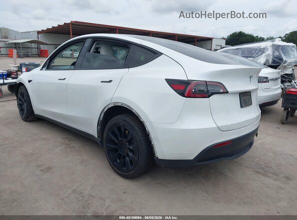5YJYGDEE6MF306587 2021 TESLA MODEL Y White Հետևի ձախ