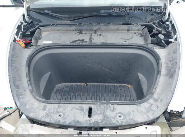 5YJYGDEE6MF306587 2021 TESLA MODEL Y White Հետևի տեսք