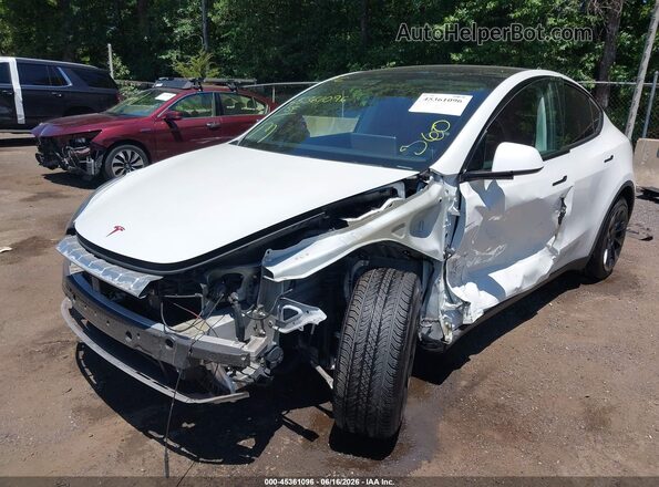 5YJYGDEE7LF039880 2020 TESLA MODEL Y White Front view