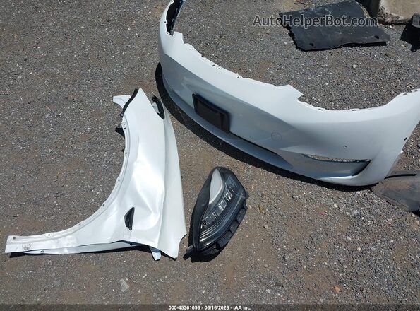 5YJYGDEE7LF039880 2020 TESLA MODEL Y White Instrument cluster view