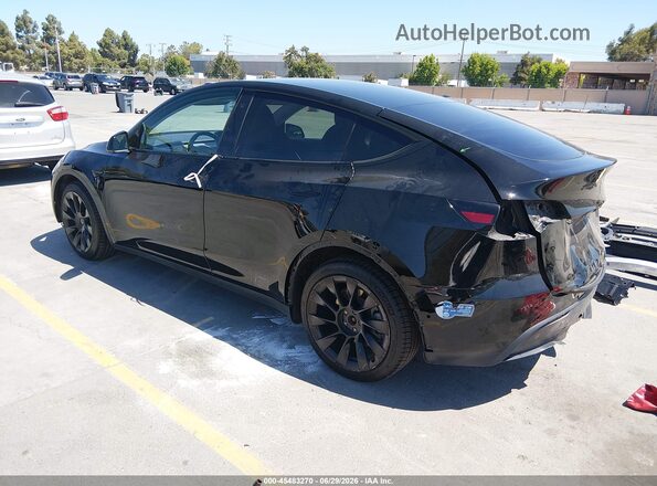 5YJYGDEE7MF076557 2021 TESLA MODEL Y Black Trasero izquierdo