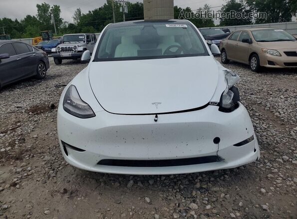 5YJYGDEE7MF190087 2021 TESLA MODEL White Вид спереду