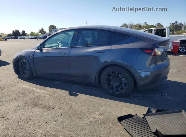 5YJYGDEE7MF197850 2021 TESLA MODEL Gray უკანა მარცხენა