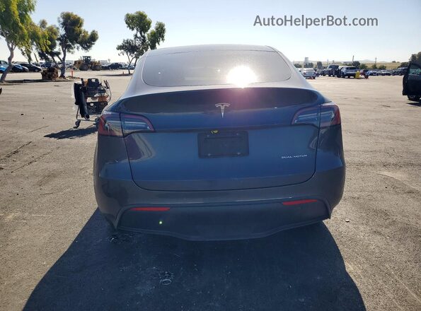 5YJYGDEE7MF197850 2021 TESLA MODEL Gray უკანა ხედი