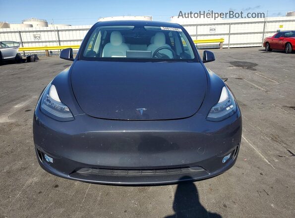 5YJYGDEE7MF197850 2021 TESLA MODEL Gray წინა ხედი
