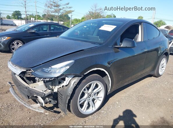 5YJYGDEE7MF257559 2021 TESLA MODEL Y Green წინა ხედი