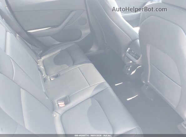 5YJYGDEE8LF054498 2020 TESLA MODEL Y White Vista de la etiqueta del VIN