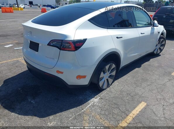 5YJYGDEE8LF054498 2020 TESLA MODEL Y White Trasero derecho