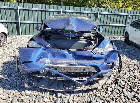 5YJYGDEE8MF069035 2021 TESLA MODEL Blue Вид спереду