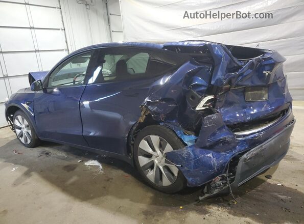 5YJYGDEE8MF069035 2021 TESLA MODEL Blue Задня ліва чверть