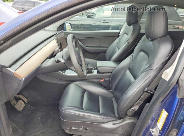 5YJYGDEE8MF074560 2021 TESLA MODEL Blue Սալոնի դիմացի տեսք