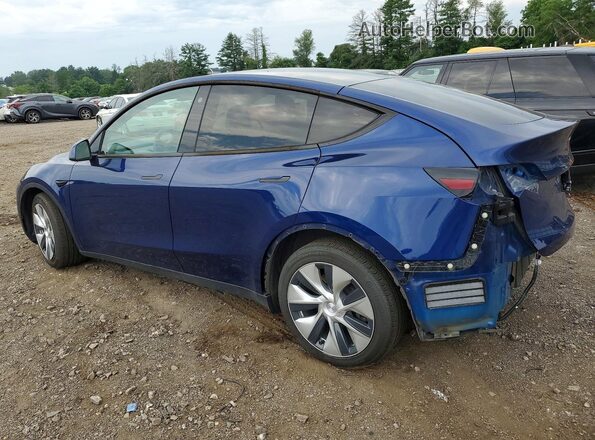 5YJYGDEE8MF074560 2021 TESLA MODEL Blue Հետևի ձախ