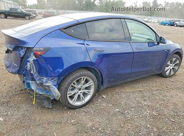 5YJYGDEE8MF074560 2021 TESLA MODEL Blue Հետևի աջ