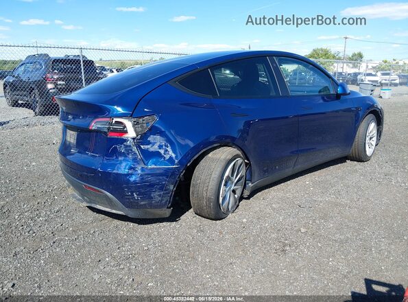 5YJYGDEE8MF094209 2021 TESLA MODEL Y Blue Trasero derecho