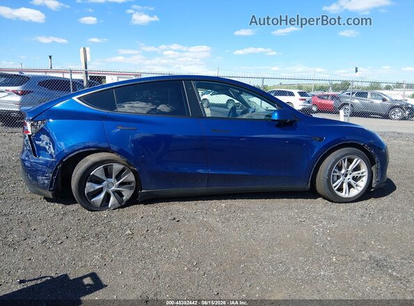 5YJYGDEE8MF094209 2021 TESLA MODEL Y Blue Vista frontal