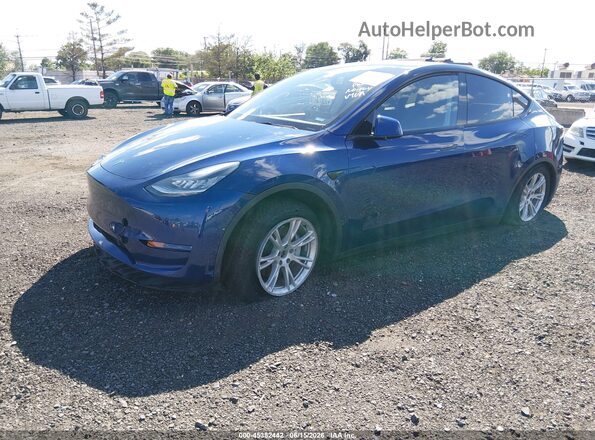 5YJYGDEE8MF094209 2021 TESLA MODEL Y Blue Vista tres cuartos delantera izquierda