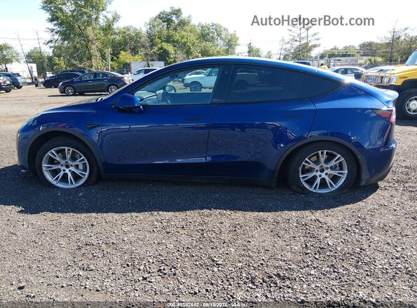 5YJYGDEE8MF094209 2021 TESLA MODEL Y Blue Vista interior trasera