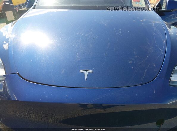 5YJYGDEE8MF094209 2021 TESLA MODEL Y Blue Vista trasera