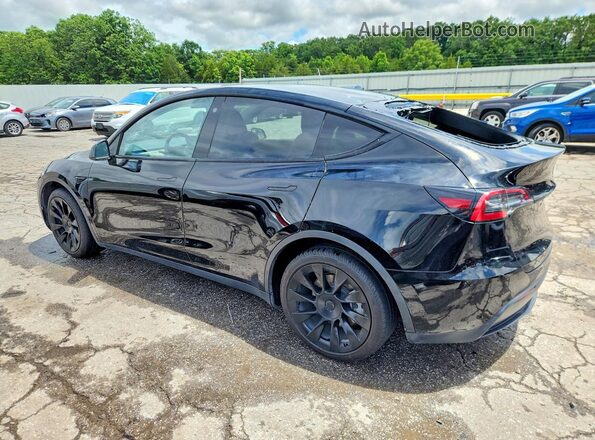 5YJYGDEE8MF139780 2021 TESLA MODEL Black Հետևի ձախ