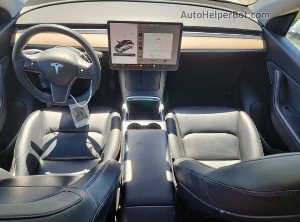 5YJYGDEE8MF181009 2021 TESLA MODEL White წინა პანელის ხედი