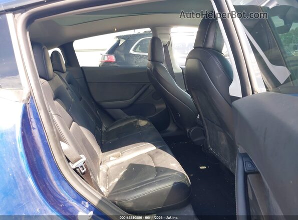 5YJYGDEE8MF265301 2021 TESLA MODEL Y Синий Вид наклейки с VIN-кодом