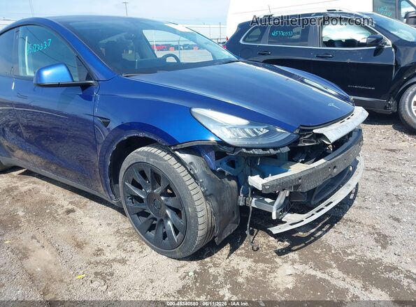 5YJYGDEE8MF265301 2021 TESLA MODEL Y Синий 