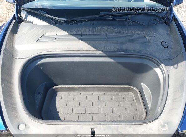 5YJYGDEE8MF265301 2021 TESLA MODEL Y Синий Вид сзади