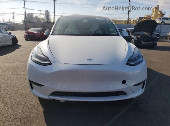 5YJYGDEE9LF034292 2020 TESLA MODEL Белый Вид спереди