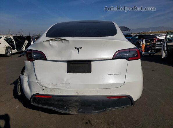 5YJYGDEE9LF034292 2020 TESLA MODEL Белый Вид сзади
