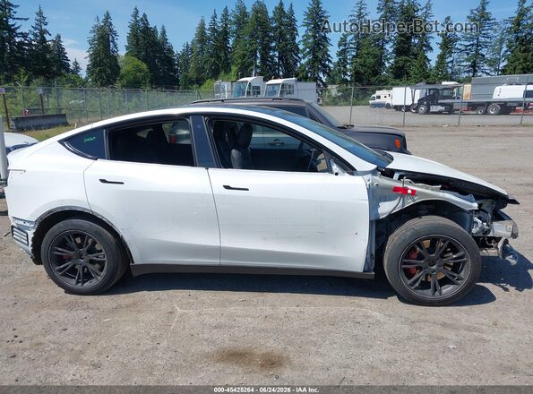 5YJYGDEE9LF052842 2020 TESLA MODEL Y White წინა ხედი