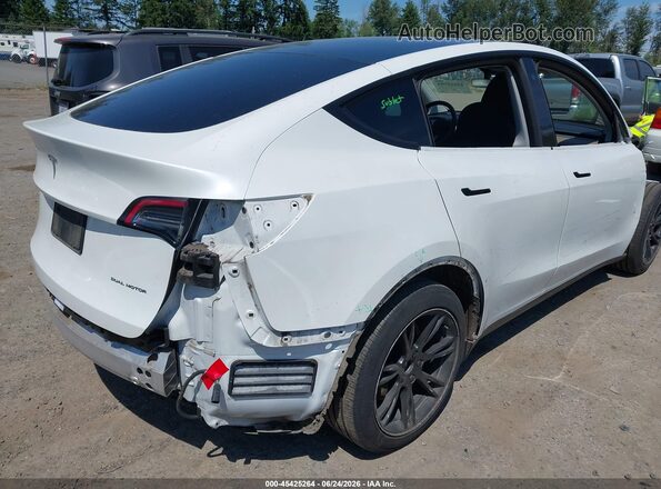 5YJYGDEE9LF052842 2020 TESLA MODEL Y White უკანა მარჯვენა