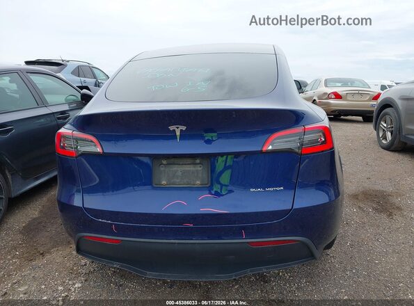 5YJYGDEE9MF070467 2021 TESLA MODEL Y Синий 