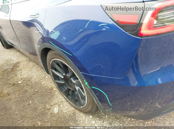 5YJYGDEE9MF070467 2021 TESLA MODEL Y Синий 