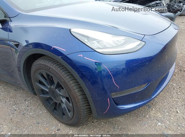 5YJYGDEE9MF070467 2021 TESLA MODEL Y Синий 