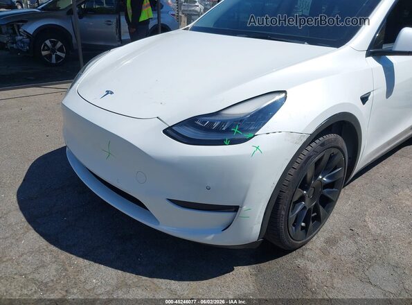 5YJYGDEE9MF139108 2021 TESLA MODEL Y Белый Вид спереди